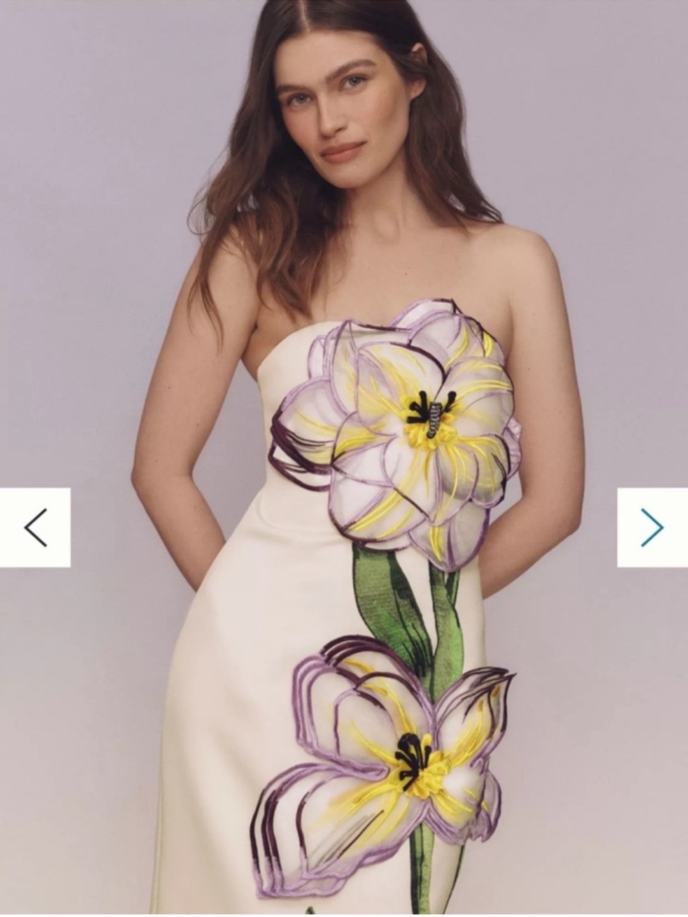 Leo Lin Floral Maxi Dress
